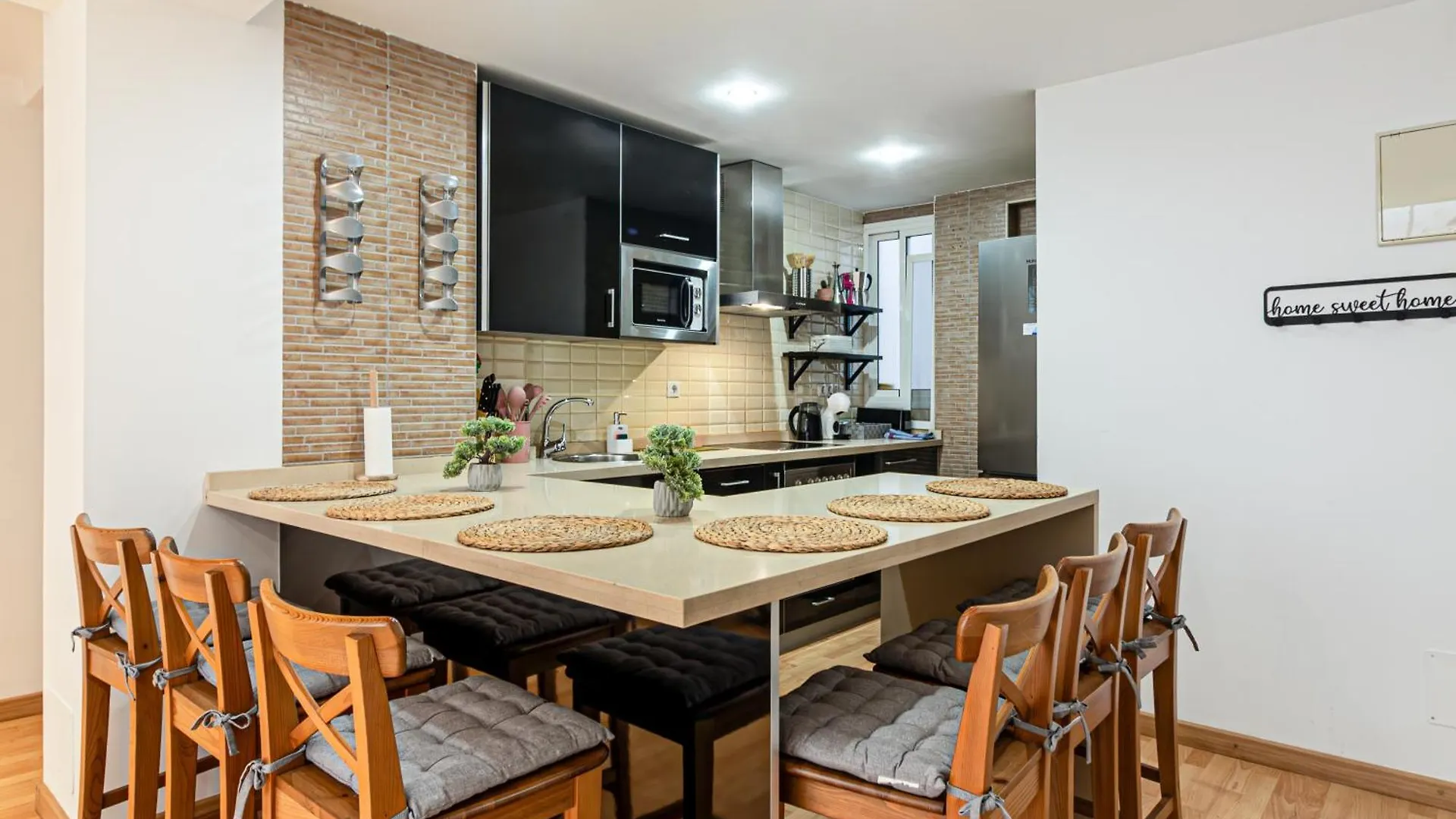 Malaga Center Flat Soho Modern 2Br Daire İspanya